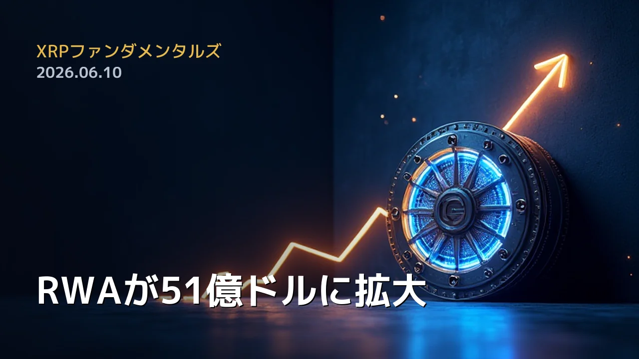 XRPファンダメンタルズ 2026年6月10日