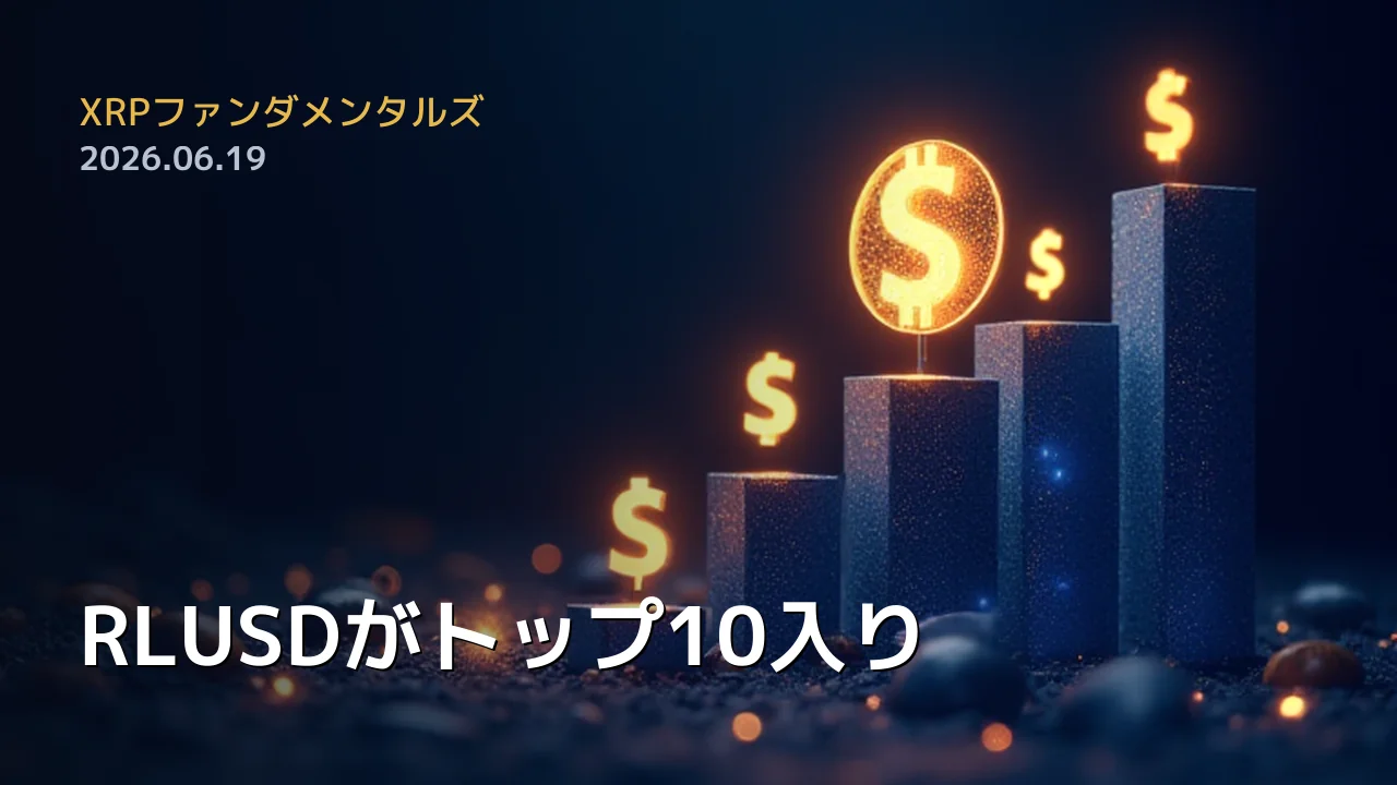 XRPファンダメンタルズ 2026年6月19日