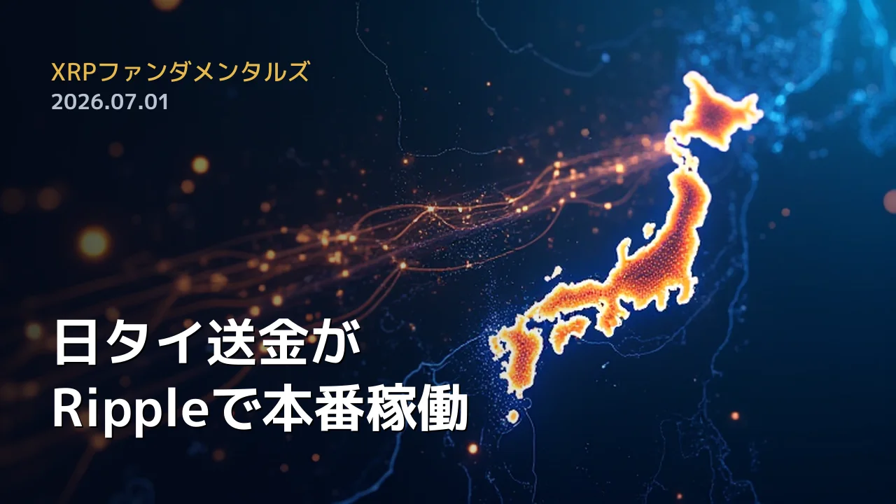 XRPファンダメンタルズ 2026年7月1日