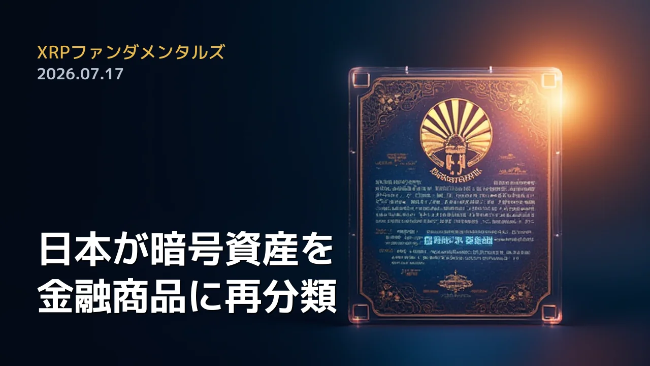 XRPファンダメンタルズ 2026年7月17日