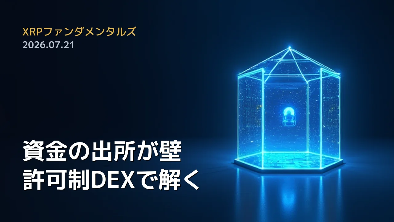 XRPファンダメンタルズ 2026年7月21日